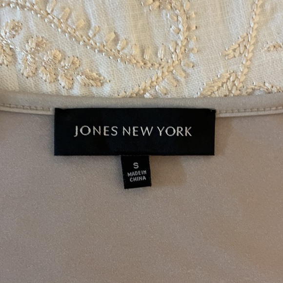 Jones New York Silver Gray Sequin Tank Top Size Small S. Perfect for Holidays! - Picture 4 of 4